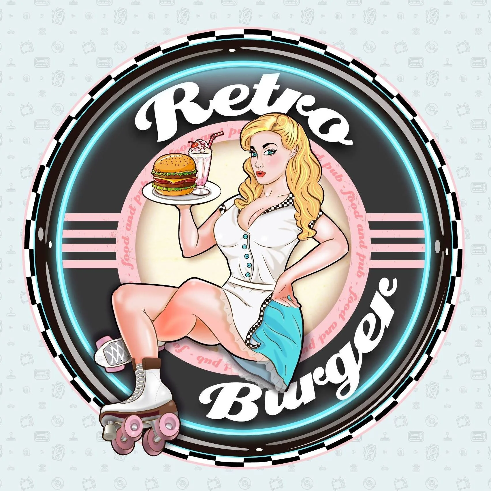 Retro Burger Cali-7594
