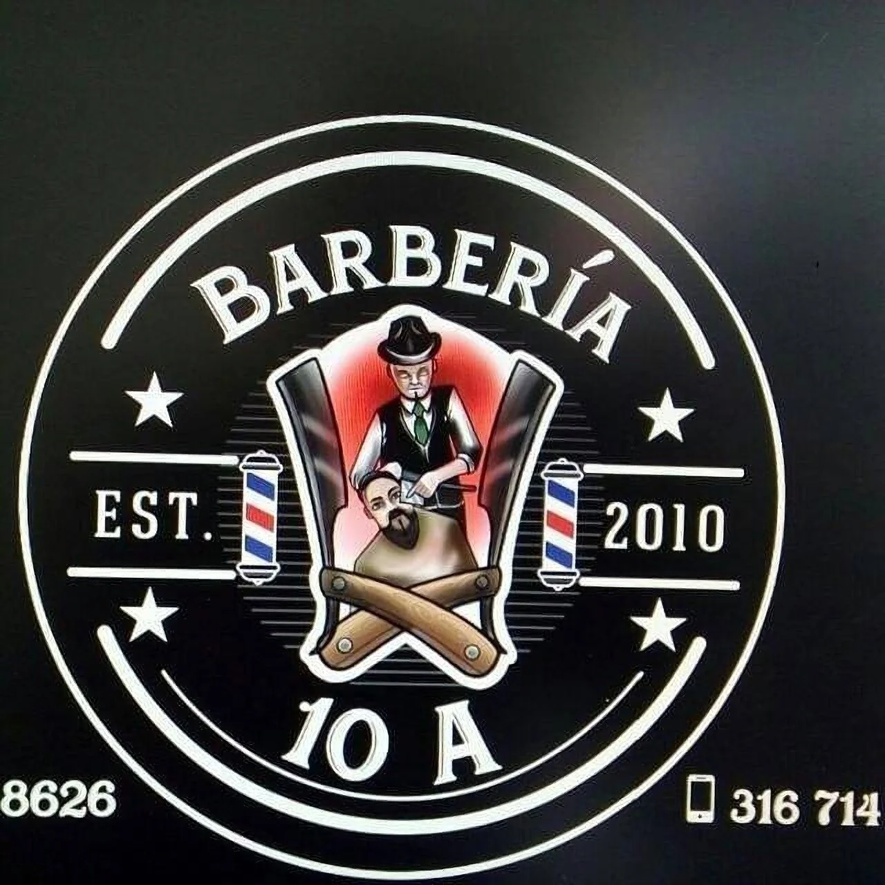 Barbería 10A - Barber Shop-704